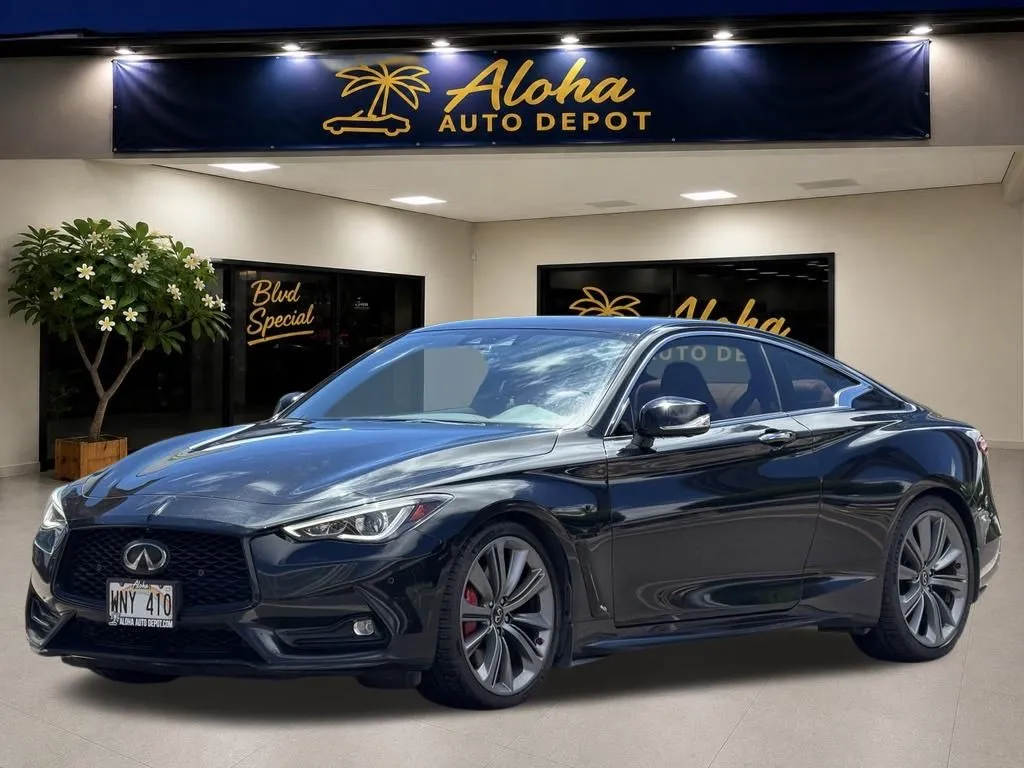 Black 2022 INFINITI Q60 Red Sport 400 for sale in Honolulu, HI
