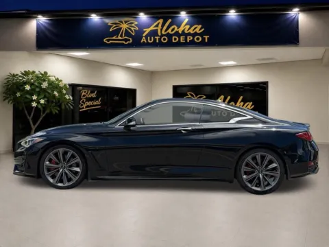 Photos of 2022 INFINITI Q60 Red Sport 400 for sale in Honolulu, HI at Aloha Auto Depot LLC.