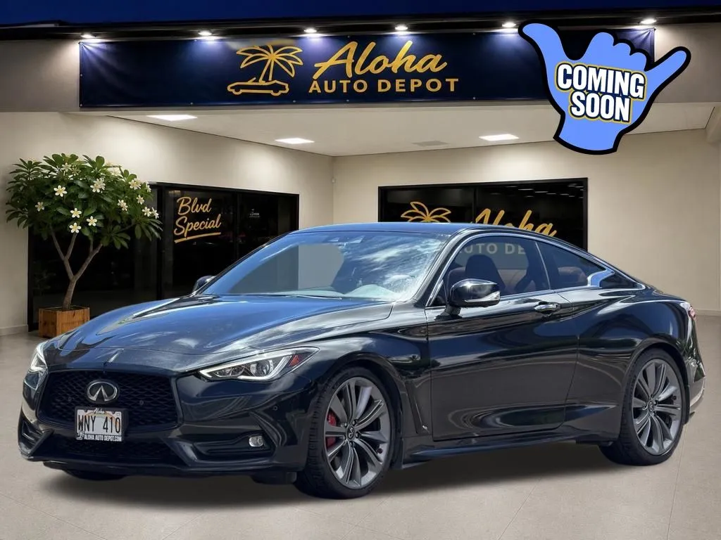 Black 2022 INFINITI Q60 Red Sport 400 for sale in Honolulu, HI