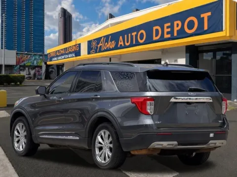 Another view of 2020 Ford Explorer XLT for sale in Honolulu, HI at Aloha Auto Depot LLC.