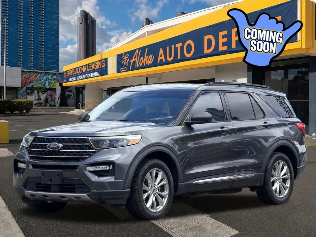 Gray 2020 Ford Explorer XLT for sale in Honolulu, HI