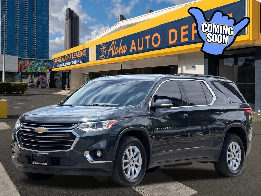 Gray 2020 Chevrolet Traverse LT for sale in Honolulu, HI