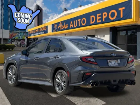 Another view of 2024 Subaru WRX for sale in Honolulu, HI at Aloha Auto Depot LLC.