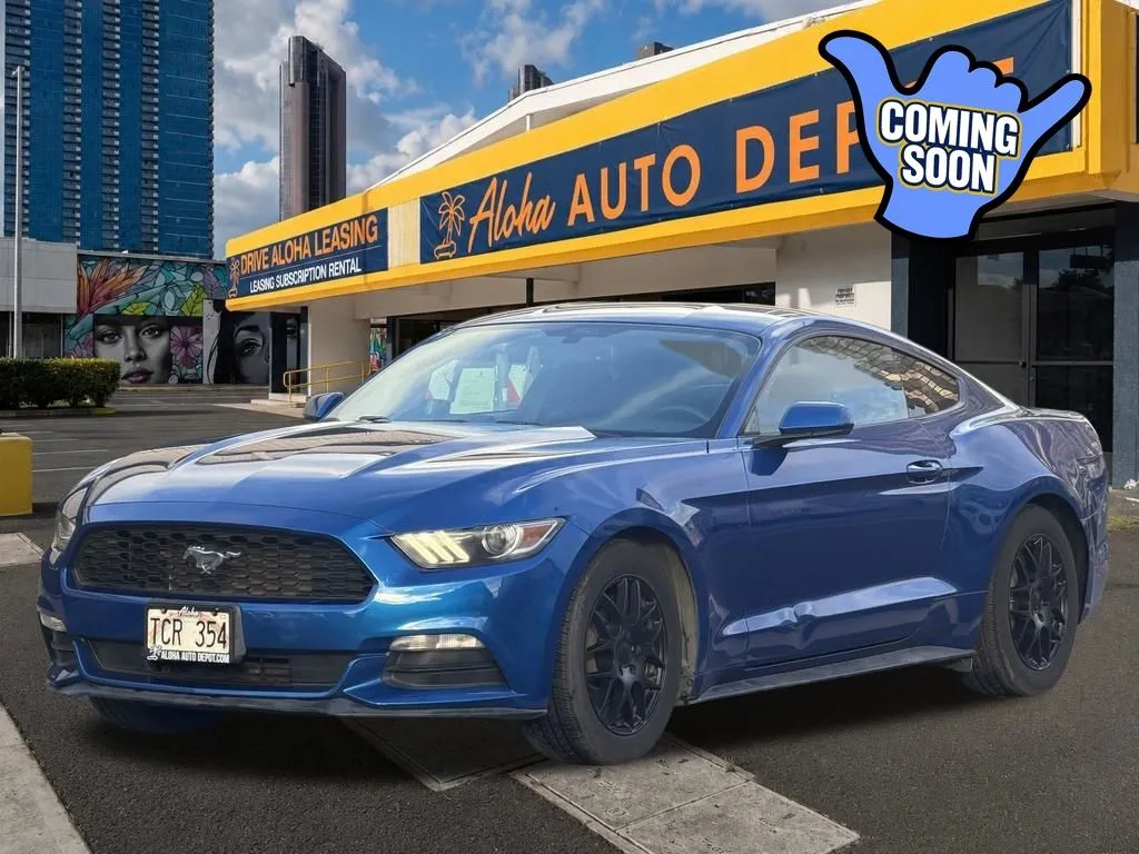 Blue 2017 Ford Mustang V6 for sale in Honolulu, HI