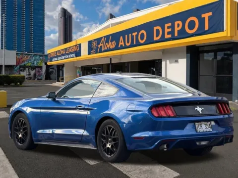 Another view of 2017 Ford Mustang V6 for sale in Honolulu, HI at Aloha Auto Depot LLC.