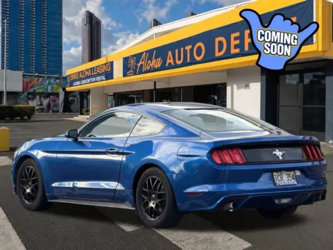 Another view of 2017 Ford Mustang V6 for sale in Honolulu, HI at Aloha Auto Depot LLC.