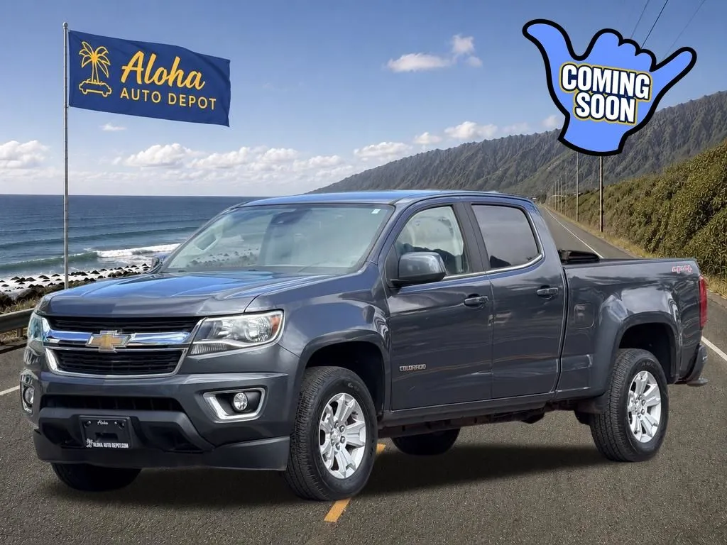 Gray 2017 Chevrolet Colorado LT for sale in Honolulu, HI