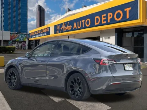 Another view of 2021 Tesla Model Y Standard Range for sale in Honolulu, HI at Aloha Auto Depot LLC.