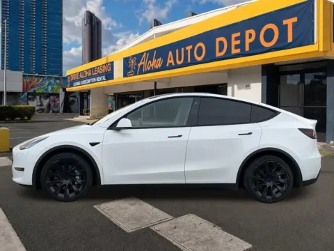 Photos of 2021 Tesla Model Y Long Range for sale in Honolulu, HI at Aloha Auto Depot LLC.