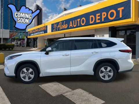 Photos of 2023 Toyota Highlander L for sale in Honolulu, HI at Aloha Auto Depot LLC.