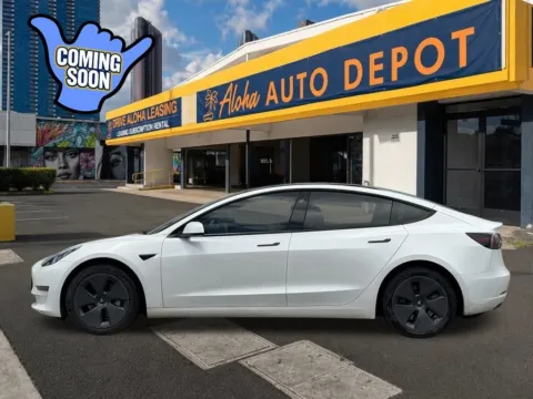 Photos of 2023 Tesla Model 3 for sale in Honolulu, HI at Aloha Auto Depot LLC.