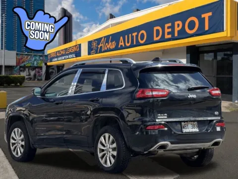 Another view of 2017 Jeep Cherokee Overland for sale in Honolulu, HI at Aloha Auto Depot LLC.