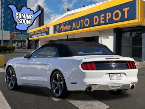Another view of 2017 Ford Mustang V6 for sale in Honolulu, HI at Aloha Auto Depot LLC.