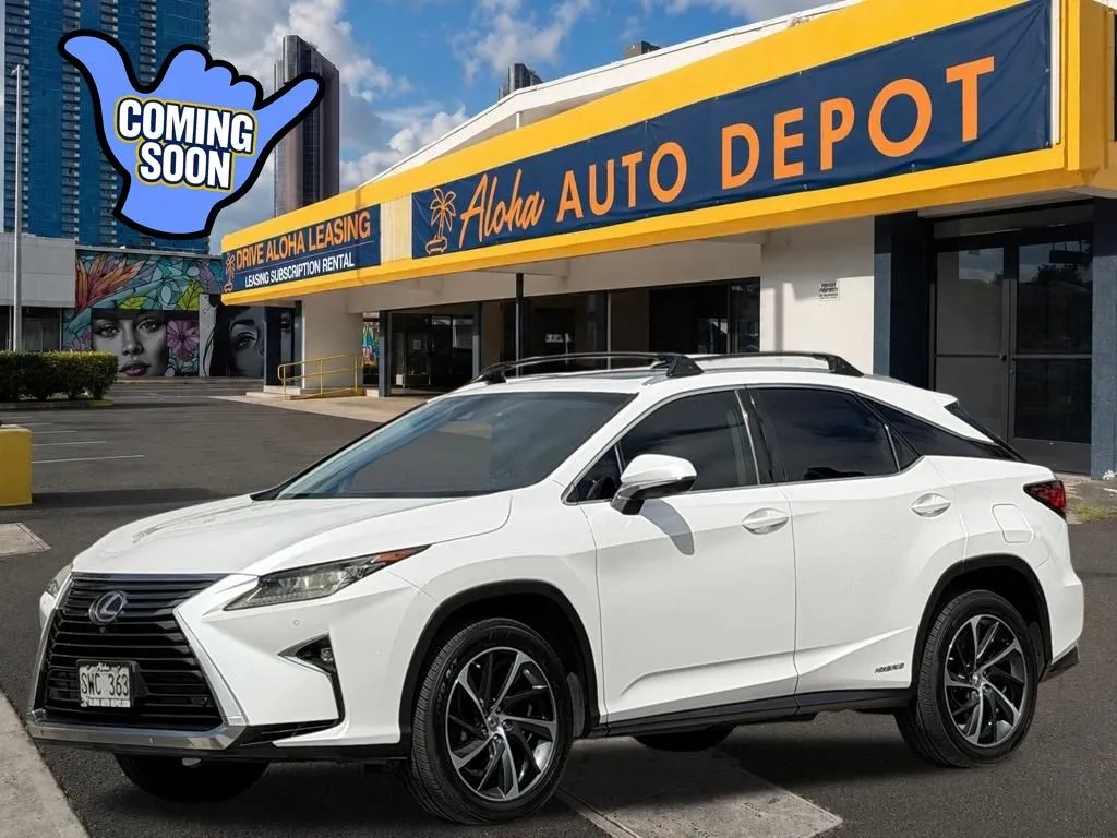 White 2016 Lexus RX 450h for sale in Honolulu, HI