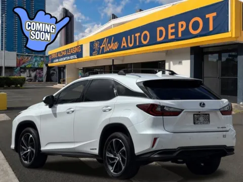 Another view of 2016 Lexus RX 450h for sale in Honolulu, HI at Aloha Auto Depot LLC.