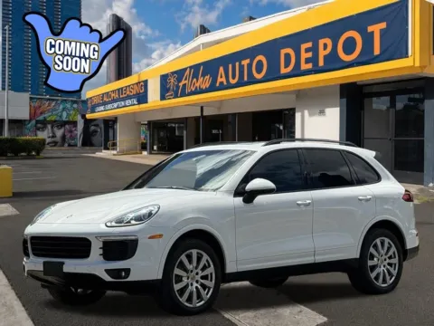 Gray 2018 Porsche Cayenne Platinum Edition for sale in Honolulu, HI
