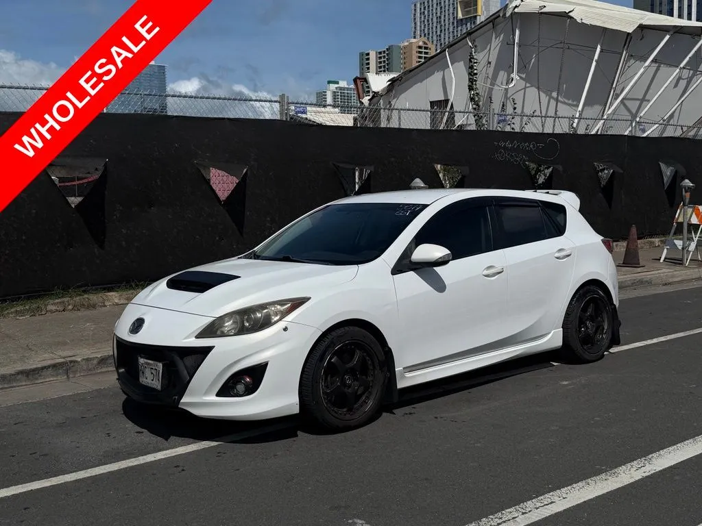 White 2012 Mazda Mazda3 MazdaSpeed3 for sale in Honolulu, HI