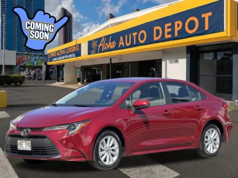 Red 2025 Toyota Corolla LE for sale in Honolulu, HI