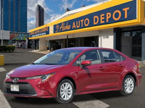 Red 2025 Toyota Corolla LE for sale in Honolulu, HI