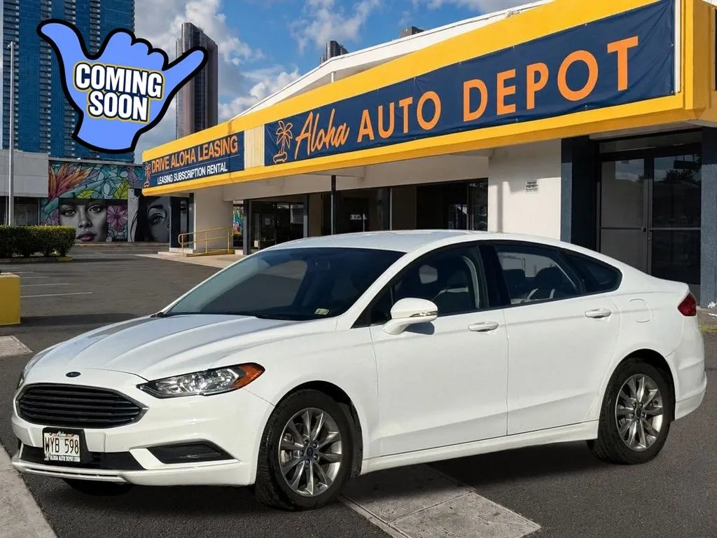 White 2017 Ford Fusion SE for sale in Honolulu, HI