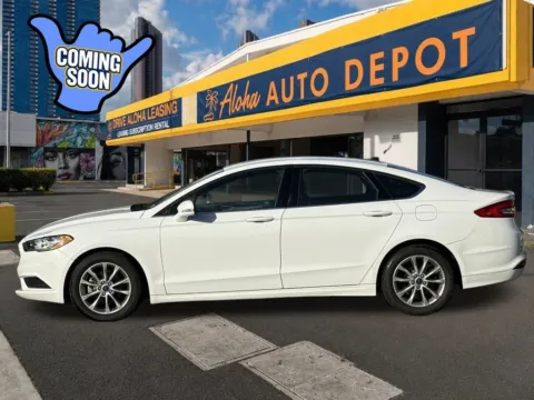Photos of 2017 Ford Fusion SE for sale in Honolulu, HI at Aloha Auto Depot LLC.