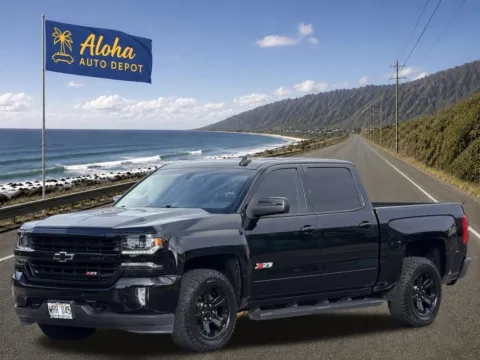 Black 2017 Chevrolet Silverado 1500 LTZ for sale in Honolulu, HI