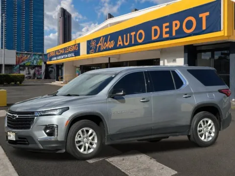 Gray 2023 Chevrolet Traverse LS for sale in Honolulu, HI