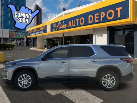 Photos of 2023 Chevrolet Traverse LS for sale in Honolulu, HI at Aloha Auto Depot LLC.