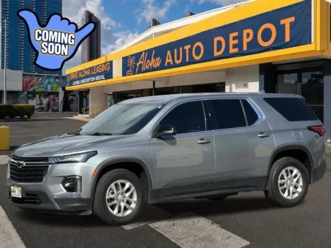 Gray 2023 Chevrolet Traverse LS for sale in Honolulu, HI