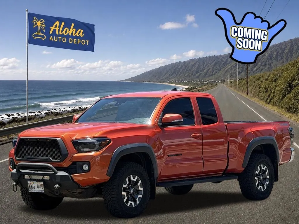 Red 2018 Toyota Tacoma TRD Off-Road for sale in Honolulu, HI