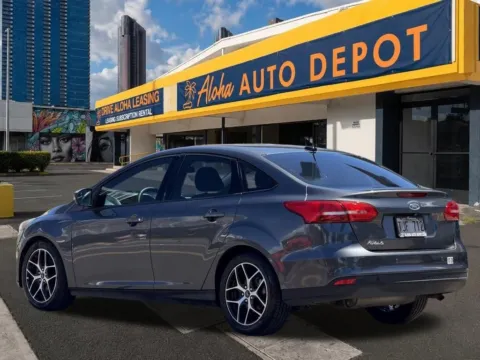 Another view of 2017 Ford Focus SEL for sale in Honolulu, HI at Aloha Auto Depot LLC.
