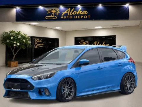 Blue 2017 Ford Focus RS for sale in Honolulu, HI