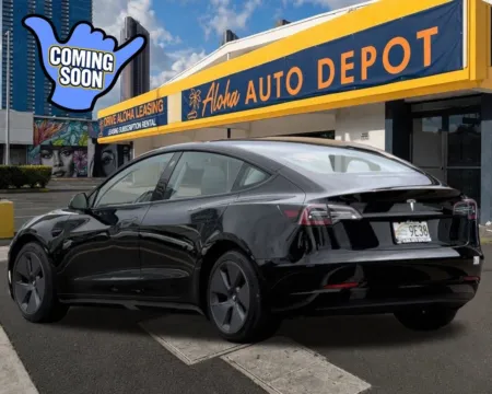 Another view of 2023 Tesla Model 3 for sale in Honolulu, HI at Aloha Auto Depot LLC.