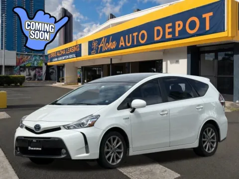 White 2017 Toyota Prius v Five for sale in Honolulu, HI