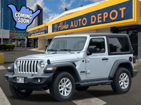 Silver 2023 Jeep Wrangler Sport S for sale in Honolulu, HI