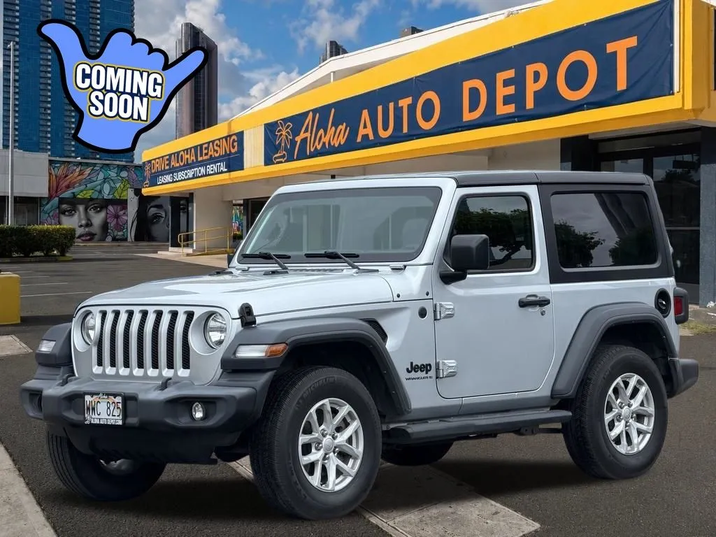 Silver 2023 Jeep Wrangler Sport S for sale in Honolulu, HI