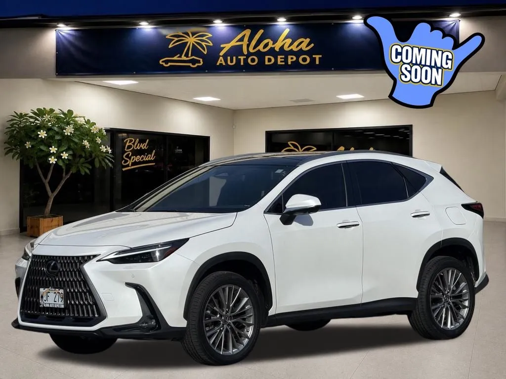 White 2022 Lexus NX 350 Luxury for sale in Honolulu, HI