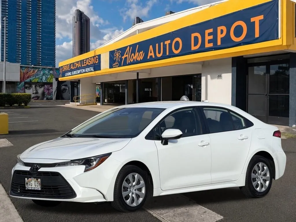 White 2024 Toyota Corolla LE for sale in Honolulu, HI