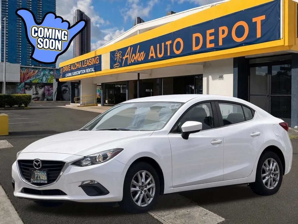 White 2016 Mazda Mazda3 i Sport for sale in Honolulu, HI