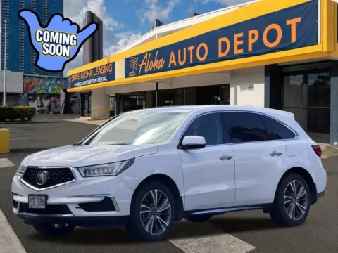 White 2019 Acura MDX 3.5L Technology Package for sale in Honolulu, HI