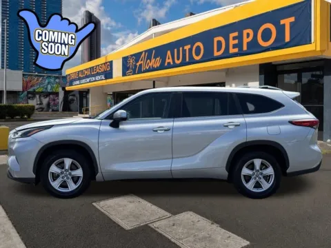 Photos of 2023 Toyota Highlander L for sale in Honolulu, HI at Aloha Auto Depot LLC.