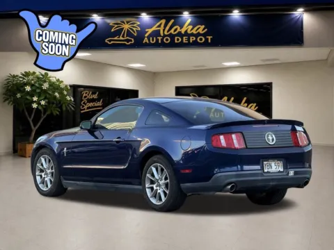 Another view of 2010 Ford Mustang V6 for sale in Honolulu, HI at Aloha Auto Depot LLC.