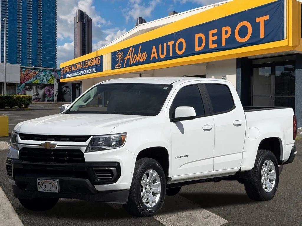White 2021 Chevrolet Colorado LT for sale in Honolulu, HI