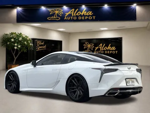 Another view of 2021 Lexus LC 500 for sale in Honolulu, HI at Aloha Auto Depot LLC.