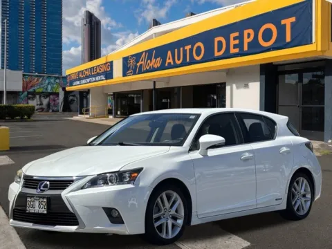 White 2014 Lexus CT 200h for sale in Honolulu, HI