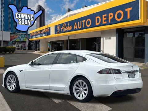Another view of 2017 Tesla Model S 75D for sale in Honolulu, HI at Aloha Auto Depot LLC.