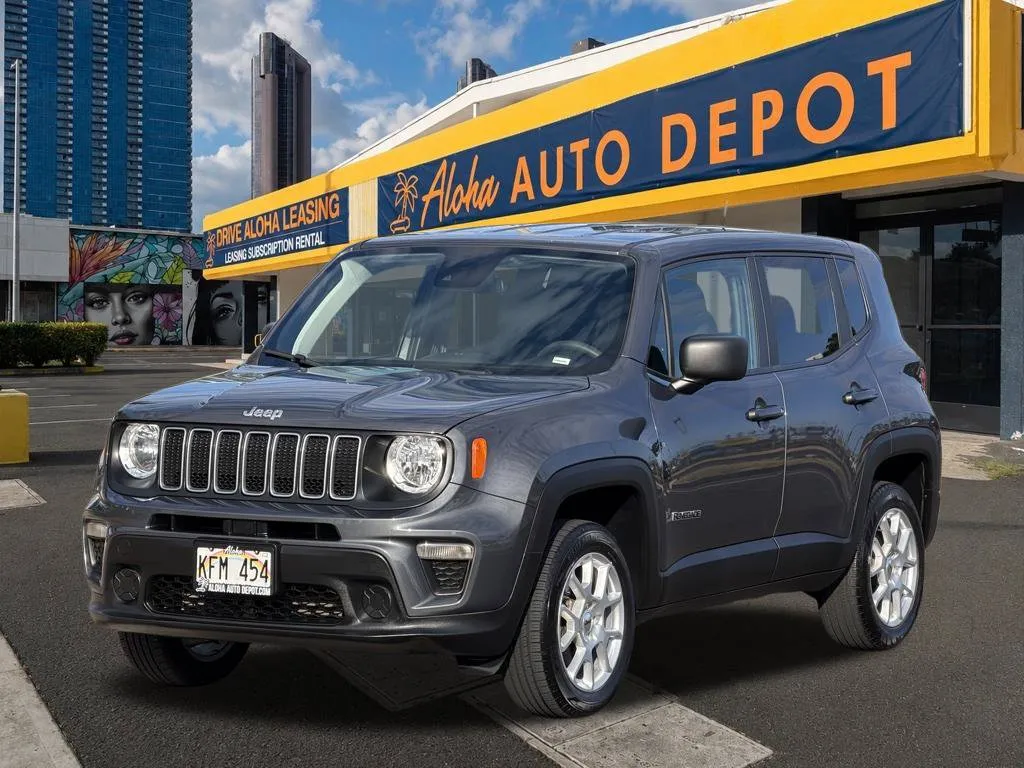 Gray 2023 Jeep Renegade Latitude for sale in Honolulu, HI