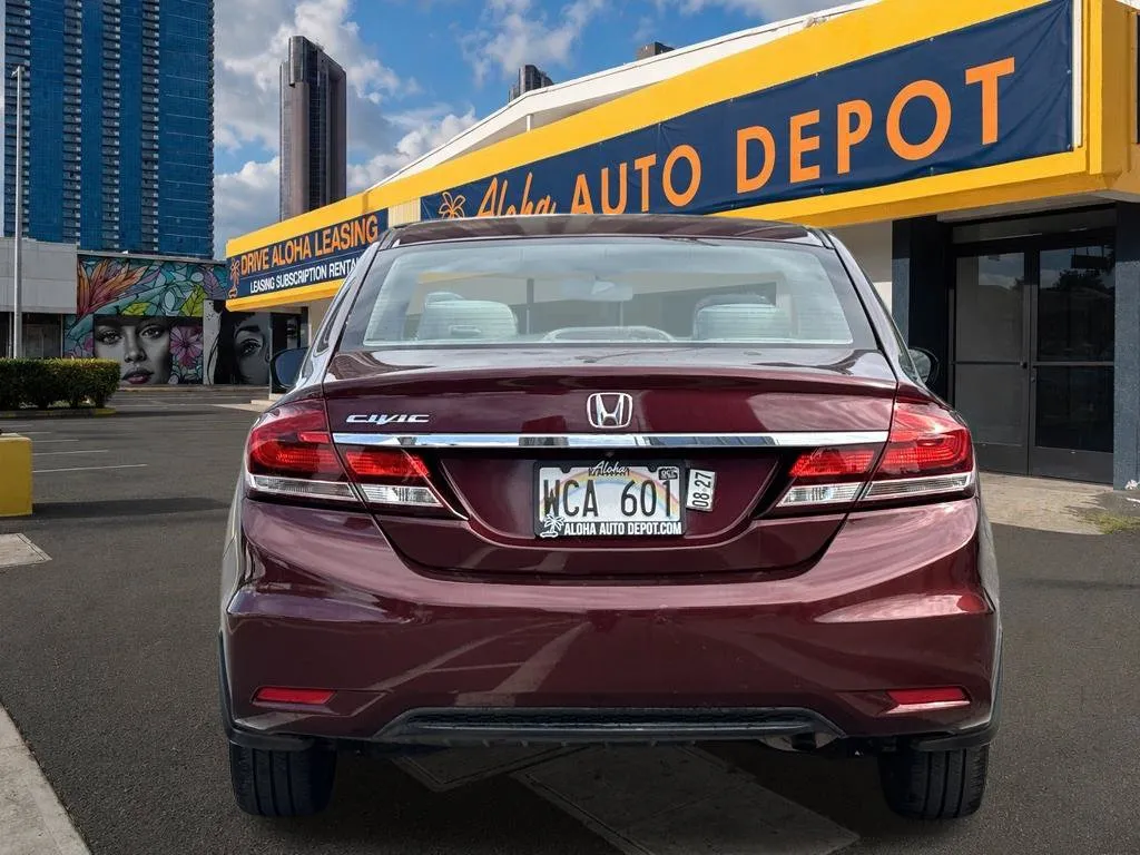 2015 Honda Civic EX at Aloha Auto Depot LLC., photo 4