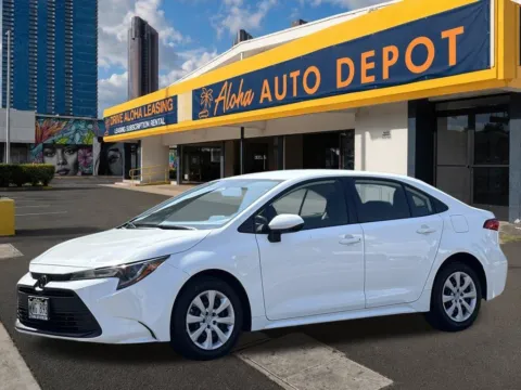 White 2024 Toyota Corolla LE for sale in Honolulu, HI