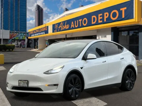 White 2021 Tesla Model Y Long Range for sale in Honolulu, HI